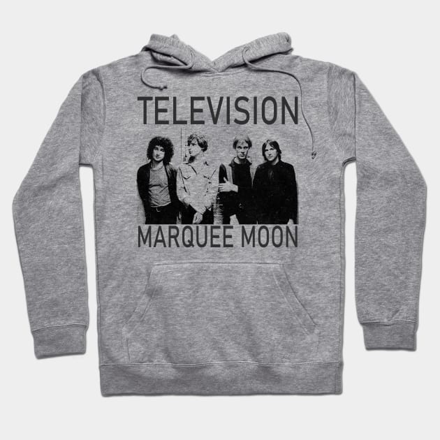 Marquee Moon Halftone Hoodie by Resdis Materials